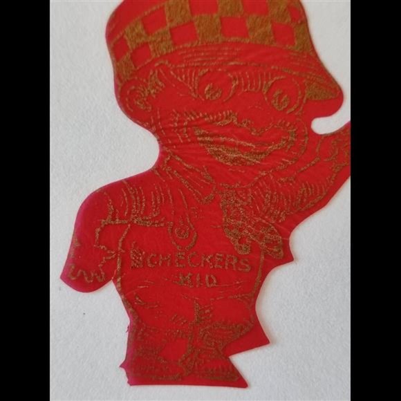 Shotwell's Checkers Kid Magnetic Fortune Teller Cracker Jack Popcorn Prize Toy - Picture 3 of 9